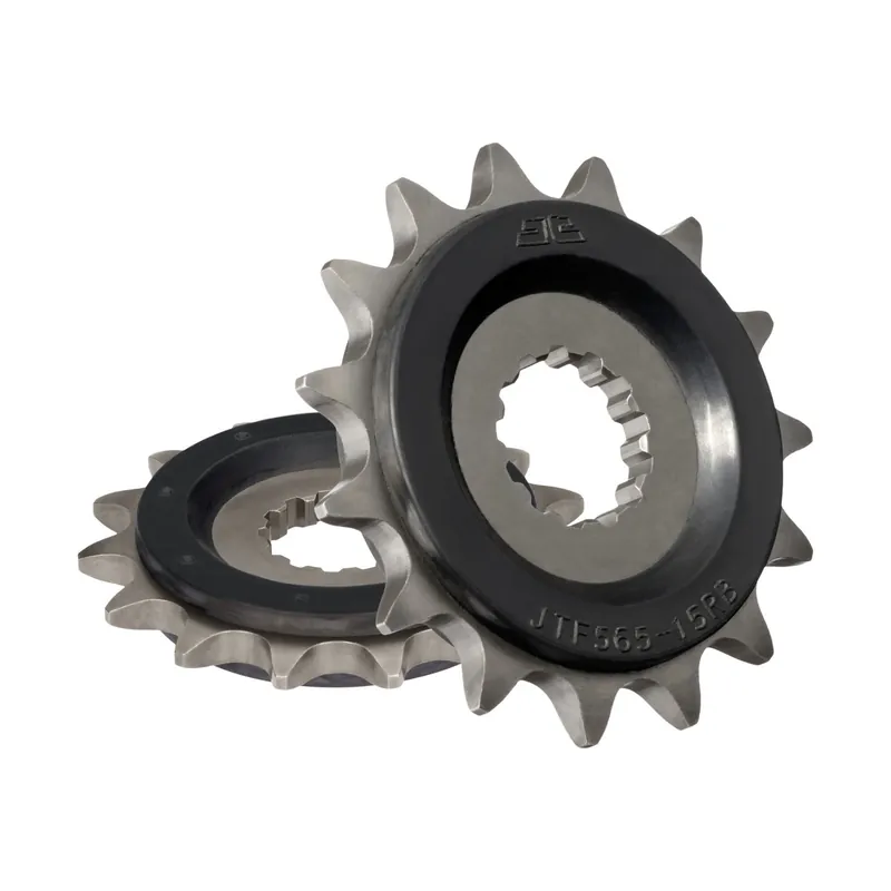 Ritzel JT Sprockets 520 15Z gummiert Innendurchmesser 21,7mm / 25mm für Kawasaki ZX-6R, Suzuki SFV Gladius ER-6 N F 250 - 800 ccm Super-Preis