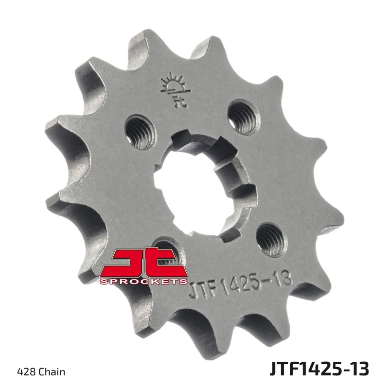 Garantierte Lieferung Ritzel JT Sprockets 428 13Z grobverzahnt Innendurchmesser 16mm / 20mm für Suzuki TS XE GSX-S RG Gamma RM GSX-R X ER RV Van L 80 - 125 ccm Bj. 1973 - 2022