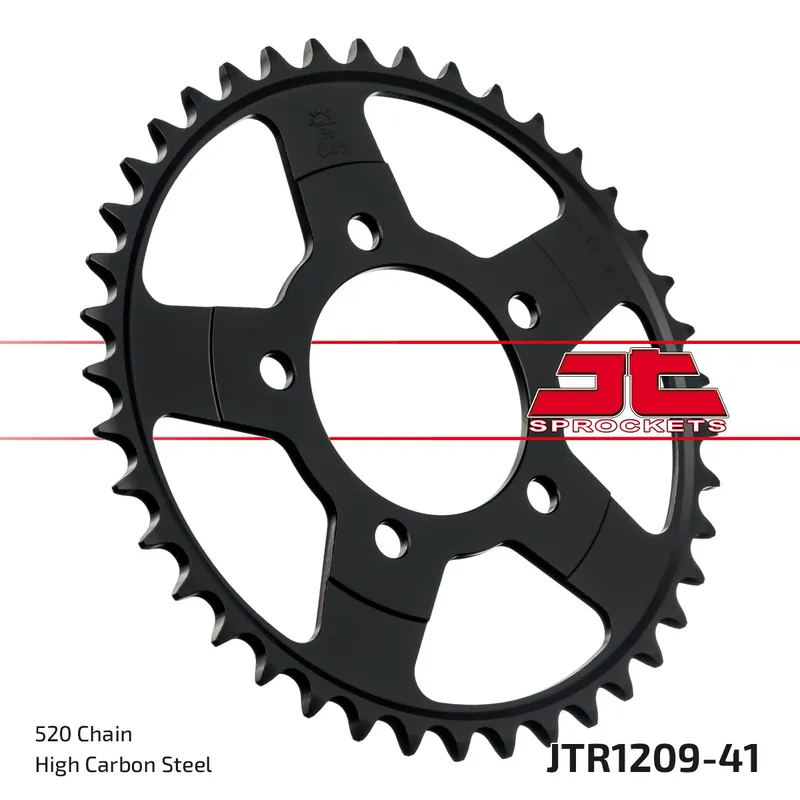 Zertifiziert Kettenrad JT Sprockets 520 41Z Innendurchmesser 74mm Lochkreis 96mm für Honda NSR R 250 ccm Bj. 1988 - 1989