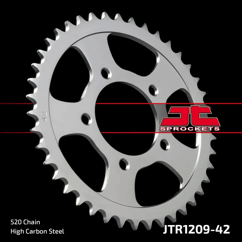 Zertifiziert Kettenrad JT Sprockets 520 42Z Innendurchmesser 74mm Lochkreis 96mm für Honda NSR R 250 ccm Bj. 1988 - 1989