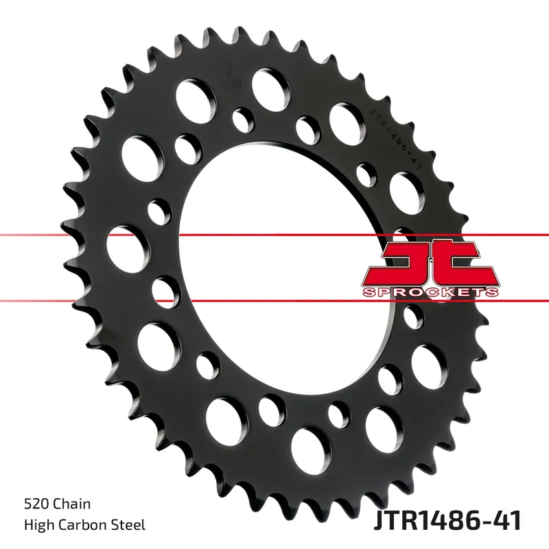 Kracherpreis Kettenrad JT Sprockets 520 41Z Innendurchmesser 110mm Lochkreis 130mm für Kawasaki ER-5 GPZ S EN C 252 - 550 ccm Bj. 1987 - 2006