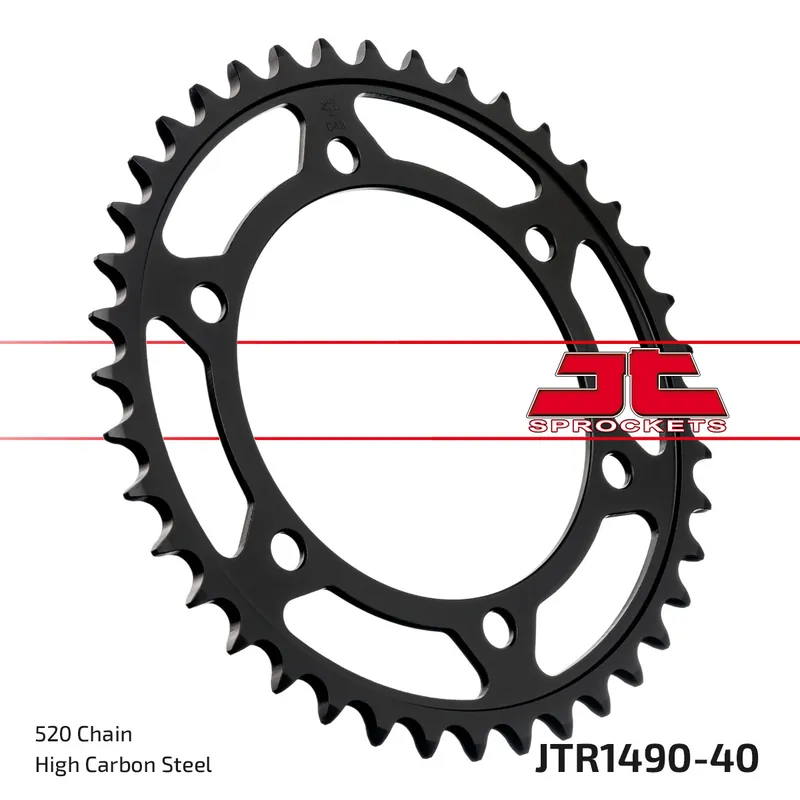 Abverkauf Kettenrad JT Sprockets 520 40Z Innendurchmesser 120mm Lochkreis 140mm für Suzuki GSX-R, Kawasaki W EN C 250 - 800 ccm Bj. 1989 - 2017