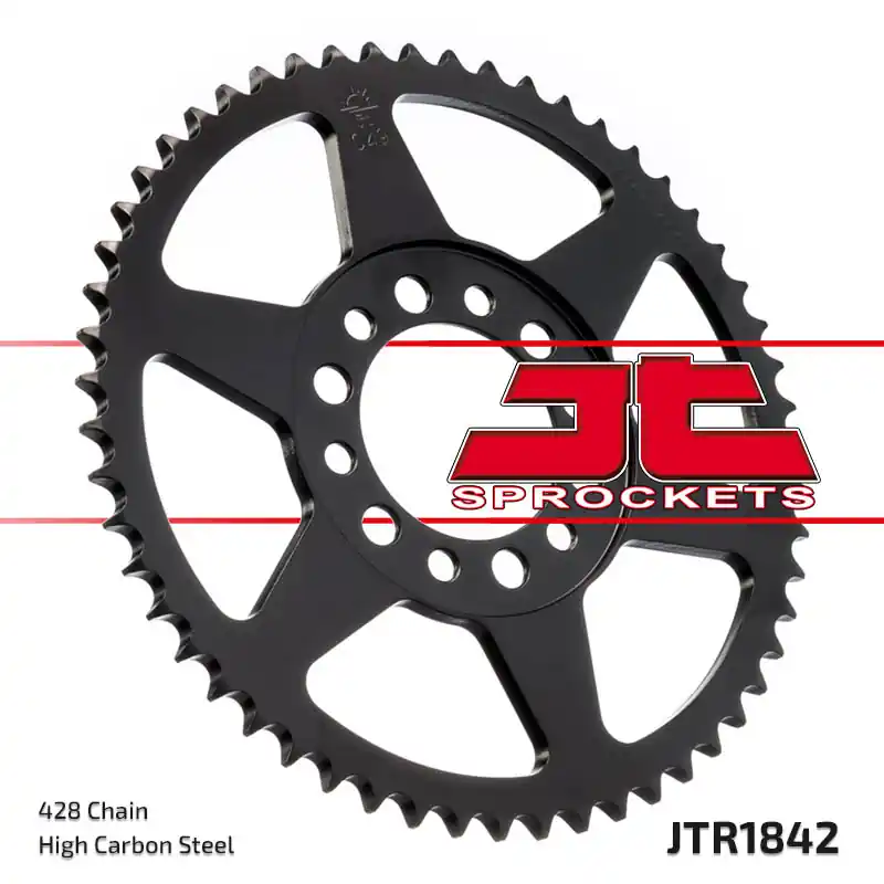Kettenrad JT Sprockets 47Z für Yamaha DT TW E Trailway YZ TY SR SE 80 - 350 ccm Bj. 1974 - 2015 Top-Seller