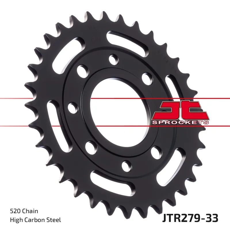 Saisonangebot Kettenrad JT Sprockets 520 33Z Innendurchmesser 58mm Lochkreis 90mm für Honda CB Two-Fifty B CMX Rebel CM C 200 / 250 ccm