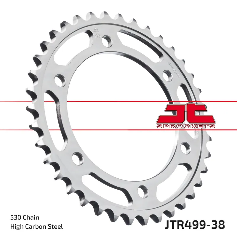 Kettenrad JT Sprockets 530 38Z Innendurchmesser 120mm Lochkreis 140mm für Kawasaki VN Classic ZZR, Suzuki GSX-R Hayabusa TL S 400 - 1300 ccm Bj. 1989 - 2007 Saisonangebot