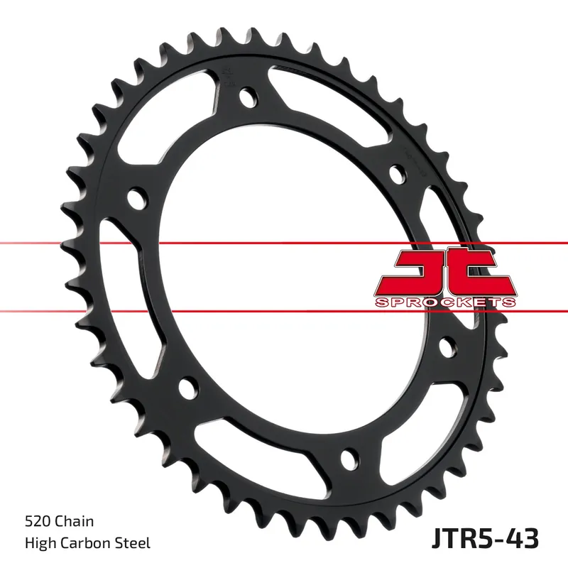 Online Kaufen Kettenrad JT Sprockets 520 43Z Innendurchmesser 136mm Lochkreis 160mm für BMW F GS Dakar ST Twin, Aprilia Pegaso G R 310 - 650 ccm Bj. 1988 - 2022