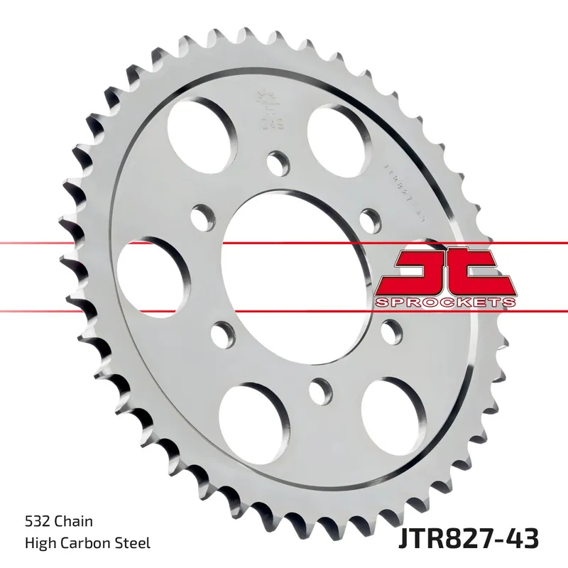 Direktkauf Kettenrad JT Sprockets 532 43Z Innendurchmesser 76mm Lochkreis 100mm für Suzuki RF GSX-R K.L.M.N W P.R GSX F 900 / 1100 ccm Bj. 1988 - 1997