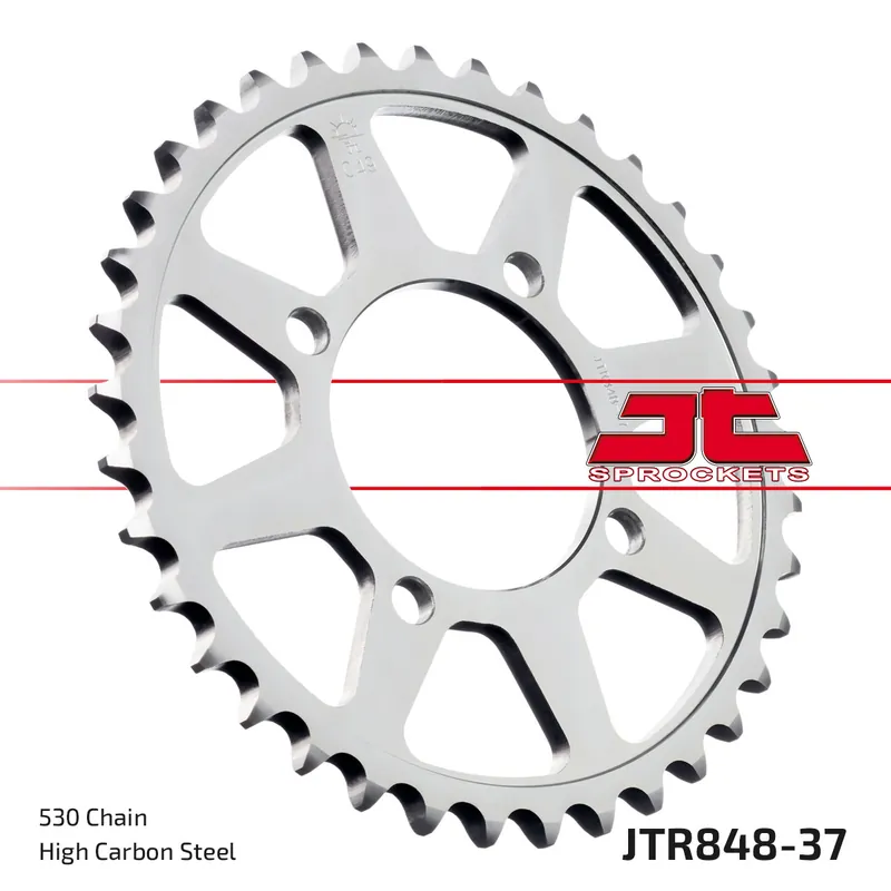 Abverkauf Kettenrad JT Sprockets 530 37Z Innendurchmesser 74mm Lochkreis 92mm für Yamaha RD LC 350 ccm Bj. 1975 - 1983
