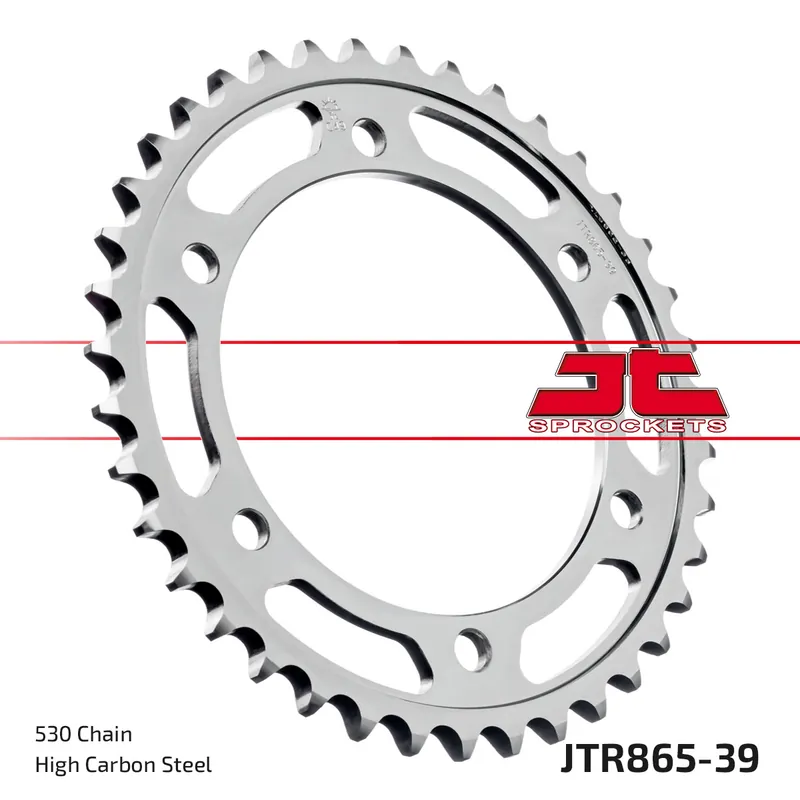 Direktkauf Kettenrad JT Sprockets 530 39Z Innendurchmesser 125mm Lochkreis 145mm für Yamaha FZR Genesis FZ A R Competition 600 / 750 ccm Bj. 1985 - 1994