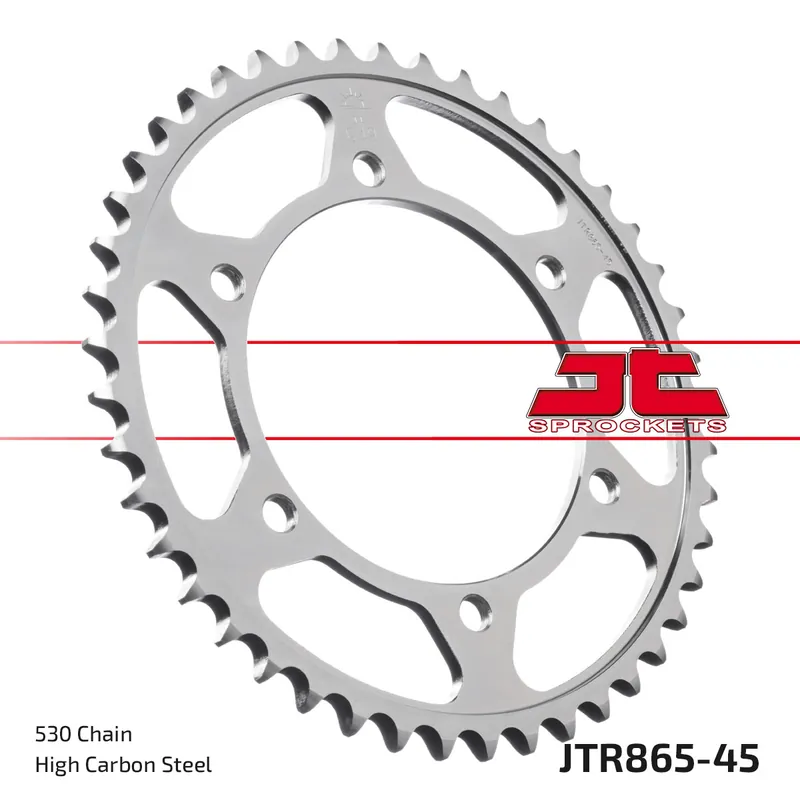 Kettenrad JT Sprockets 530 45Z Innendurchmesser 125mm Lochkreis 145mm für Yamaha FZR Genesis FZ A R Competition 600 / 750 ccm Bj. 1985 - 1994 Preiswert