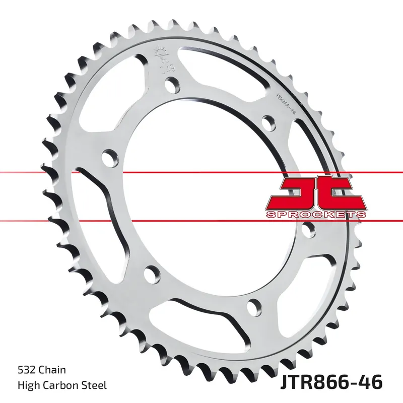 Neuheit Kettenrad JT Sprockets 532 46Z Innendurchmesser 130mm Lochkreis 150mm für Yamaha YZF R Thunderace FZR Exup XJR SP GTS Omega A Competition 750 - 1200 ccm Bj. 1987 - 2002