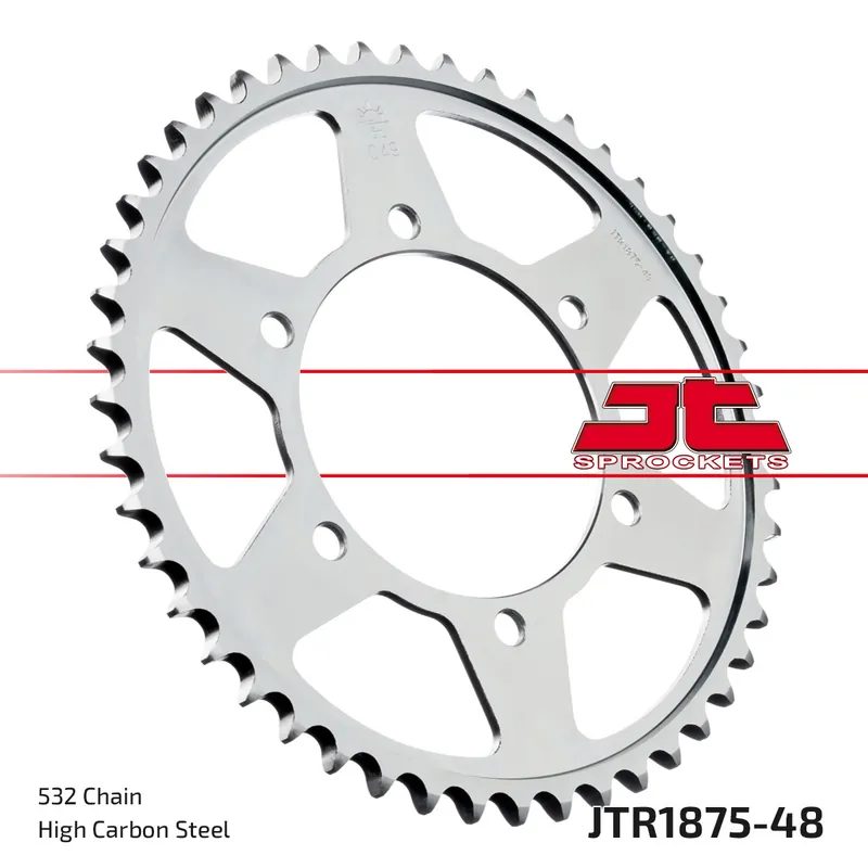 Kettenrad JT Sprockets 532 48Z Innendurchmesser 110mm Lochkreis 130mm für Yamaha YZF-R6 600 ccm Bj. 2003 - 2007 Top-Seller