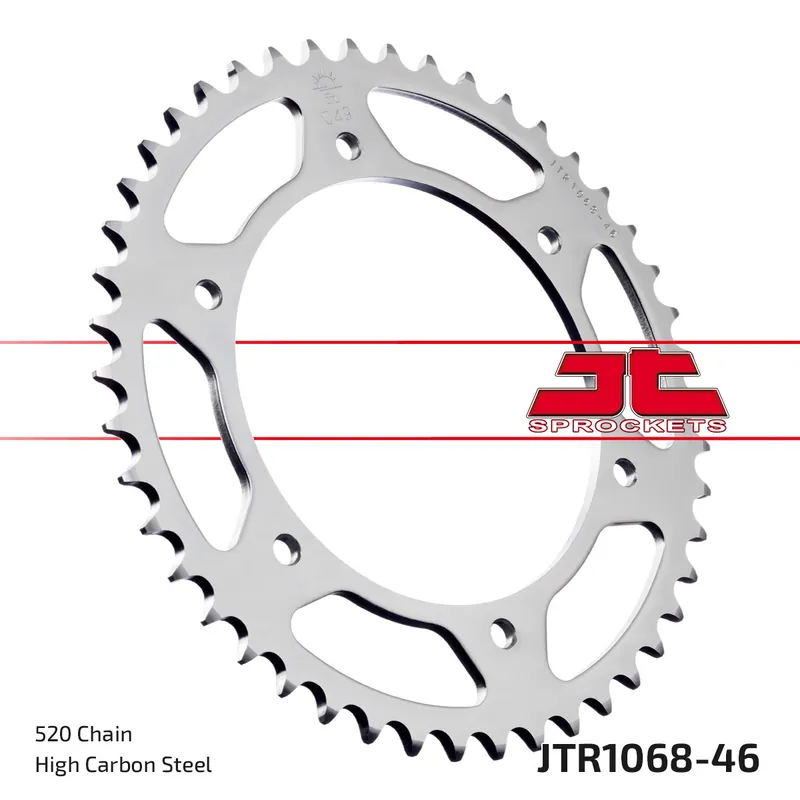 Neue Kollektion Kettenrad JT Sprockets 520 46Z Innendurchmesser 142mm Lochkreis 164mm für Hyosung GT i Naked GD R i N 250 ccm Bj. 2004 - 2017