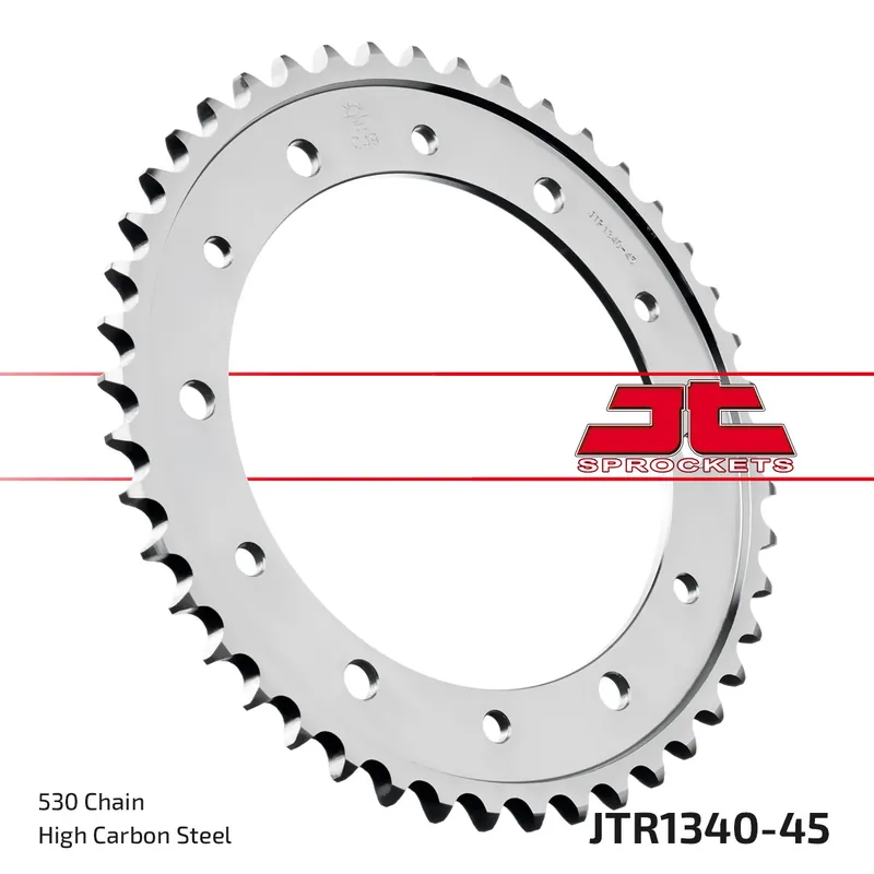Beliebt Kettenrad JT Sprockets 530 45Z Innendurchmesser 154mm Lochkreis 176mm für Honda CB R RA VFR F X Crossrunner V-Tec ABS 750 - 1000 ccm Bj. 1990 - 2016