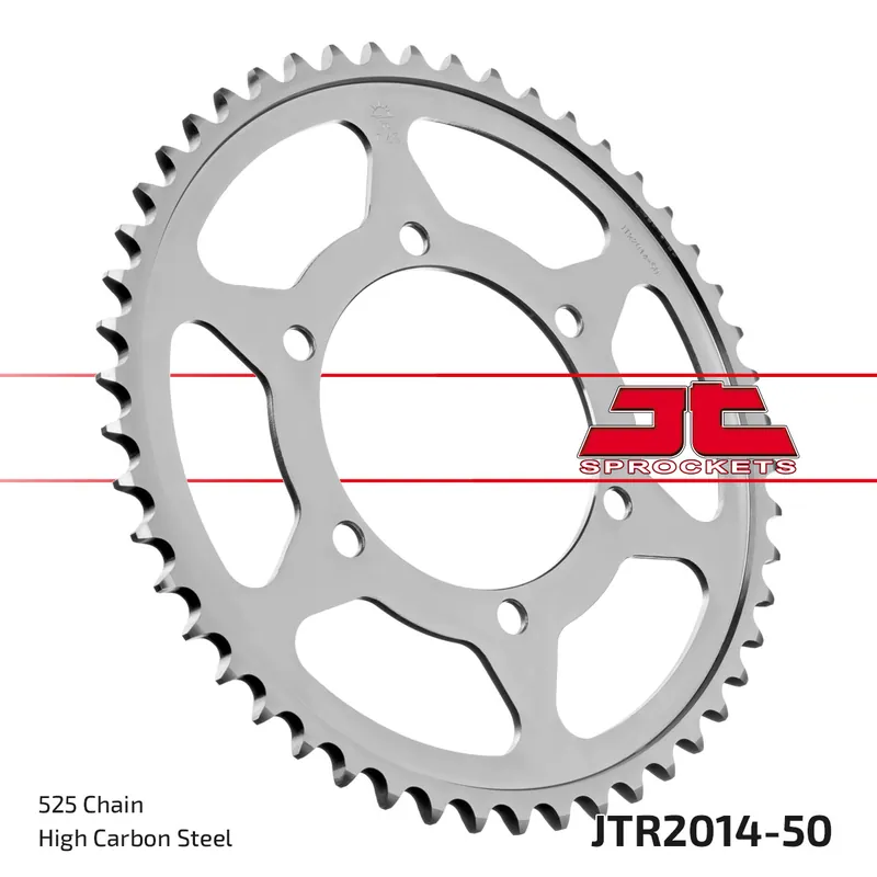 Sonderangebot Kettenrad JT Sprockets 525 50Z für Triumph Daytona R Street Triple Speed Twin Bonneville S Tiger XC ABS Scrambler EFI XCA XRX RS 660 - 1200 ccm Bj. 2006 - 2021