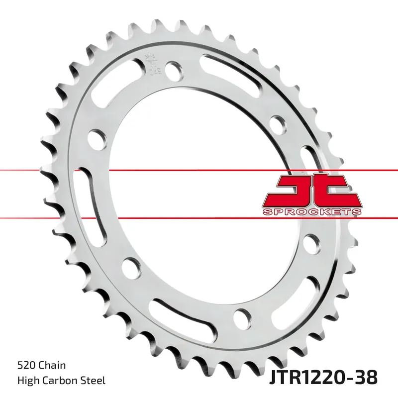 Kettenrad JT Sprockets 520 38Z Innendurchmesser 120mm Lochkreis 138mm für Honda CBR R 250 / 300 ccm Bj. 2011 - 2017 Begrenztes Angebot