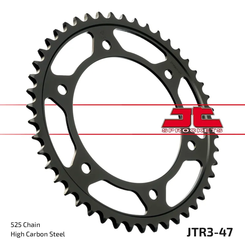 Must-Have Kettenrad JT Sprockets 525 47Z für BMW F R GS ESA Adventure Twin 650 - 800 ccm Bj. 2009 - 2019