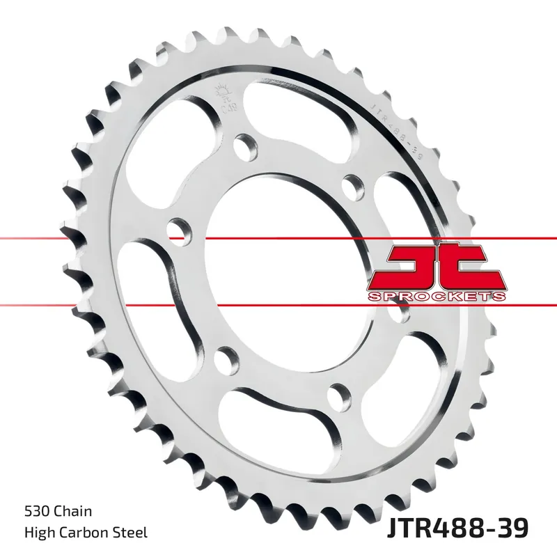 Billig Kettenrad JT Sprockets 530 39Z Innendurchmesser 80mm Lochkreis 104mm für Kawasaki ZX-9R Ninja ZRX S R ZXR ZX-12 ZR A 400 - 1200 ccm Bj. 1976 - 2006