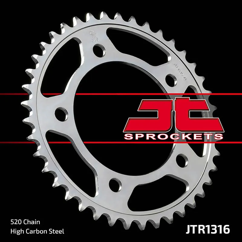 Kettenrad JT Sprockets 43Z für Honda CBR R NC D Integra CB F X S NSS Forza DTC ABS X-ADV 500 - 750 ccm Ausverkauf