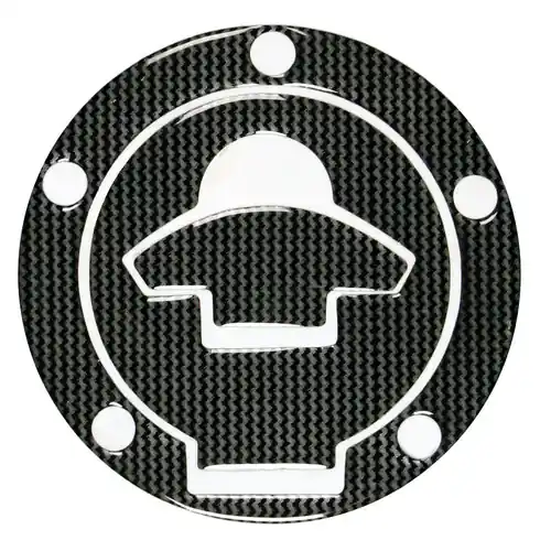 Abdeckung Lampa Carbon Optik für Ducati 5 Loch Echt
