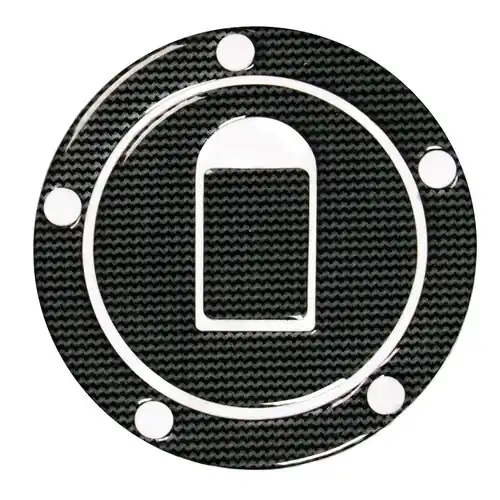 Neu Abdeckung Lampa Carbon Optik für Kawasaki 5 Bohrungen