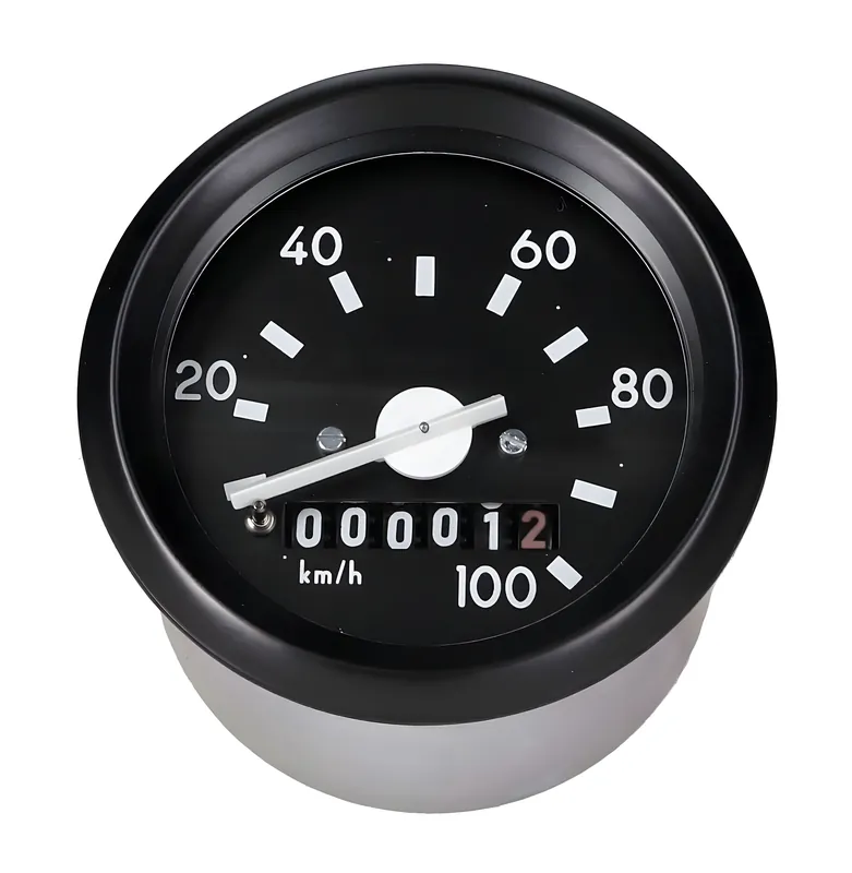 Kracherpreis Tachometer 100km/h rund 60mm ohne Blinkkontrolle für Simson S50, S51, S70