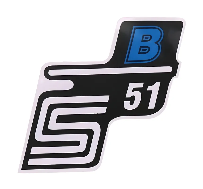 Letzte Chance Schriftzug BestPrice S51 B Folie / Aufkleber für Simson S51