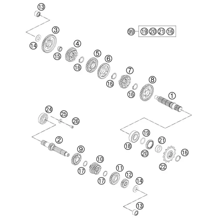 Highlight Rillenkugellager 98203 C3 KSE
