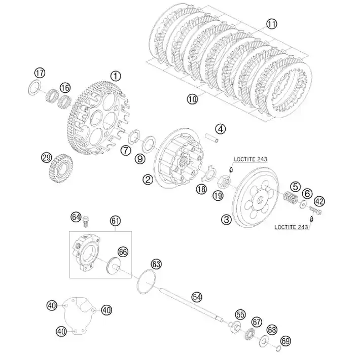 O-RING 45,00X1,50 NBR 70 Wochenendangebot