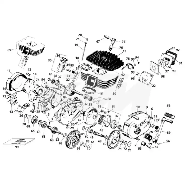 Markenware KTM OEM Ersatzteil 15130086000