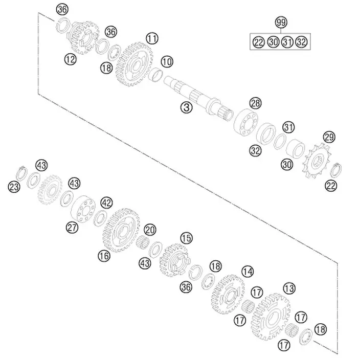 Saisonangebot ANLAUFSCHEIBE 15X25X0,5