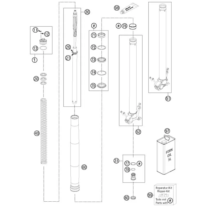 GABELFAUST LI. ADV KPL. 09 Preisknaller