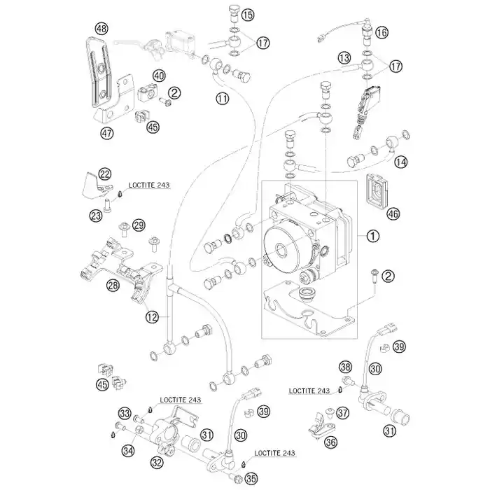 Highlight Hülse Sensorhalter ABS