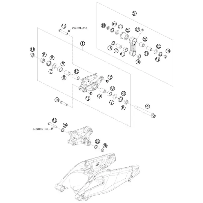 Preis Gesenkt Quad-Ring 17,12x2,62x2,62 NBR