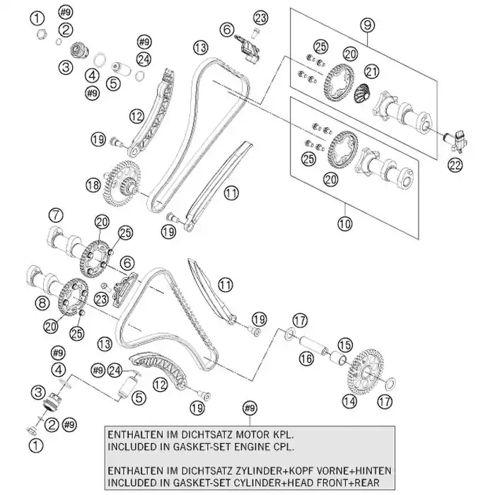 Neue Kollektion NOCKENWELLENRAD 36Z