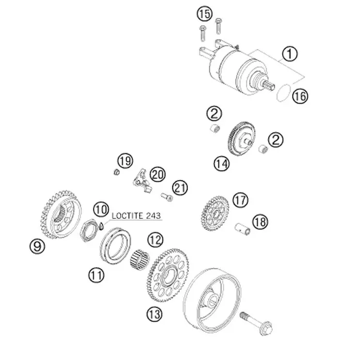 AGZR-Antriebsrad MS Z=32 Echt
