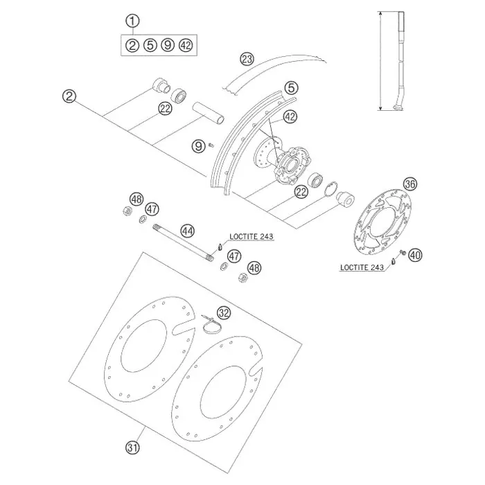 Letzte Chance SPEICHENNIPPEL 3MM