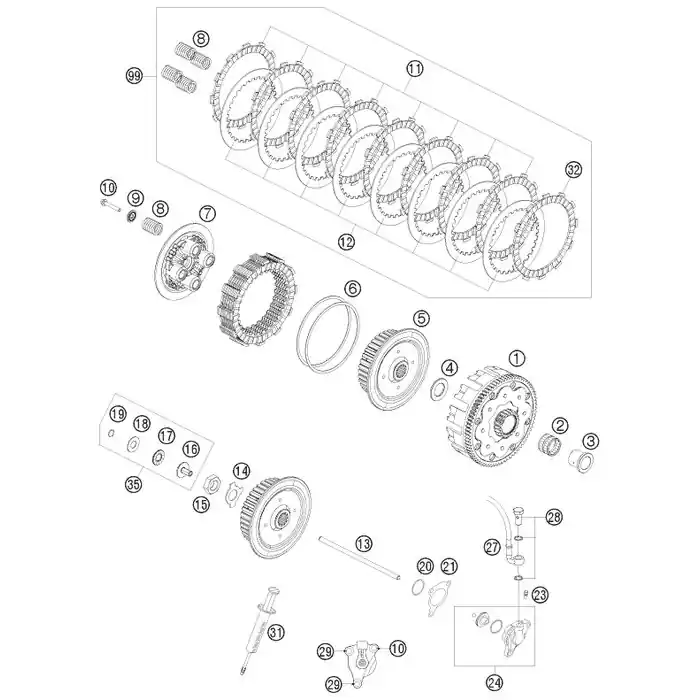 Stufenscheibe 6,5 x 20 x 2 Begrenztes Angebot