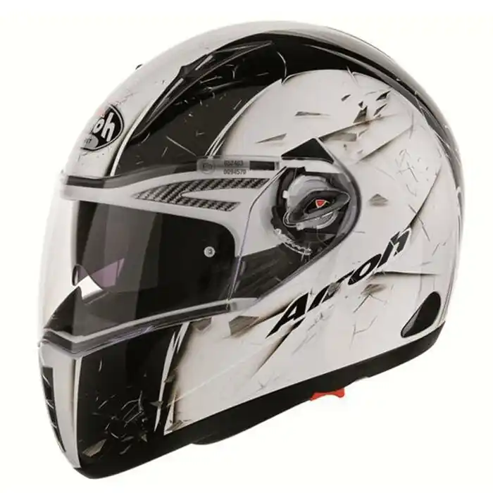 Airoh Pit One Xr Fast Weiss Echt