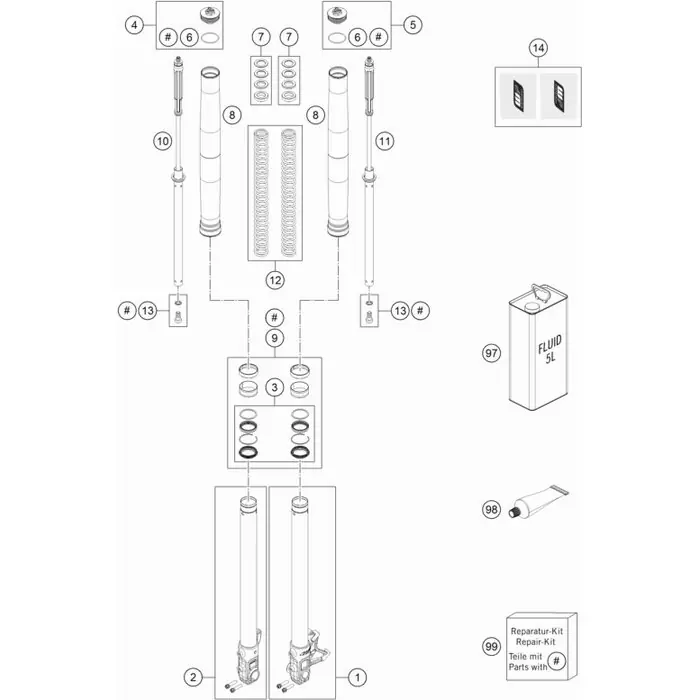 FEDERSPACER SET Wochenendangebot