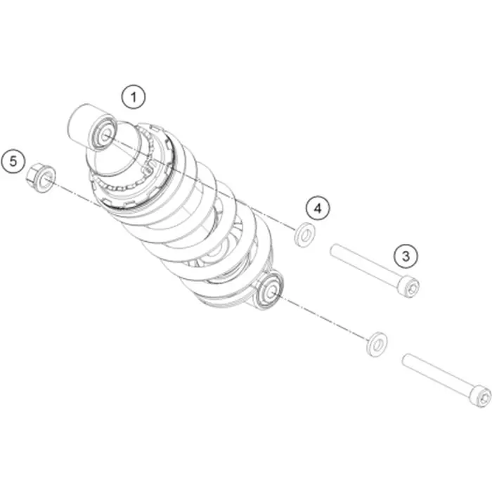 Preisreduziert MONOSHOCK KPL.