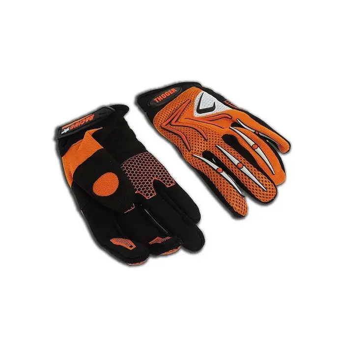 Solange Der Vorrat Reicht Thoger MX Kinder Handschuh MX 75 in orange 7
