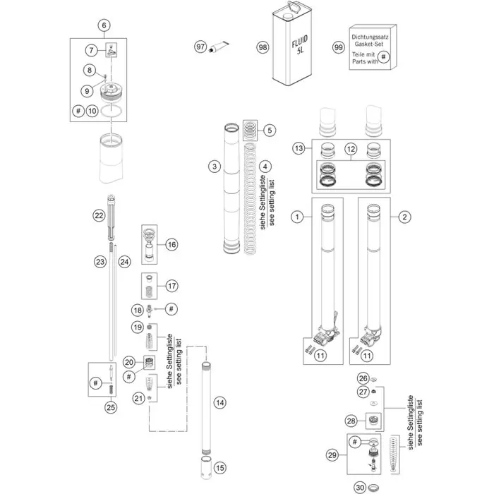 Top-Preis O-RING KIT GABEL 48MM