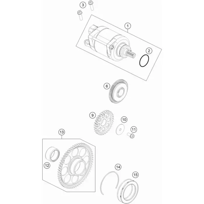 E-STARTERMOTOR Markenprodukt