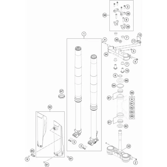 GABELBRÜCKE UNTEN VMT X=22MM Saisonangebot