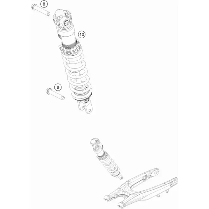 Monoshock TE 250/300 Geprüft