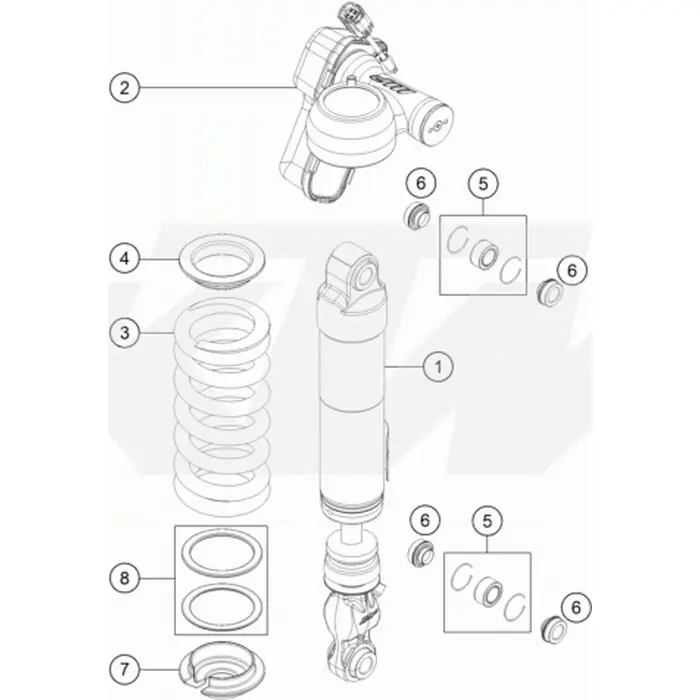 KTM 1290 SD GT SAFe Shock 2017 Versand Am Gleichen Tag