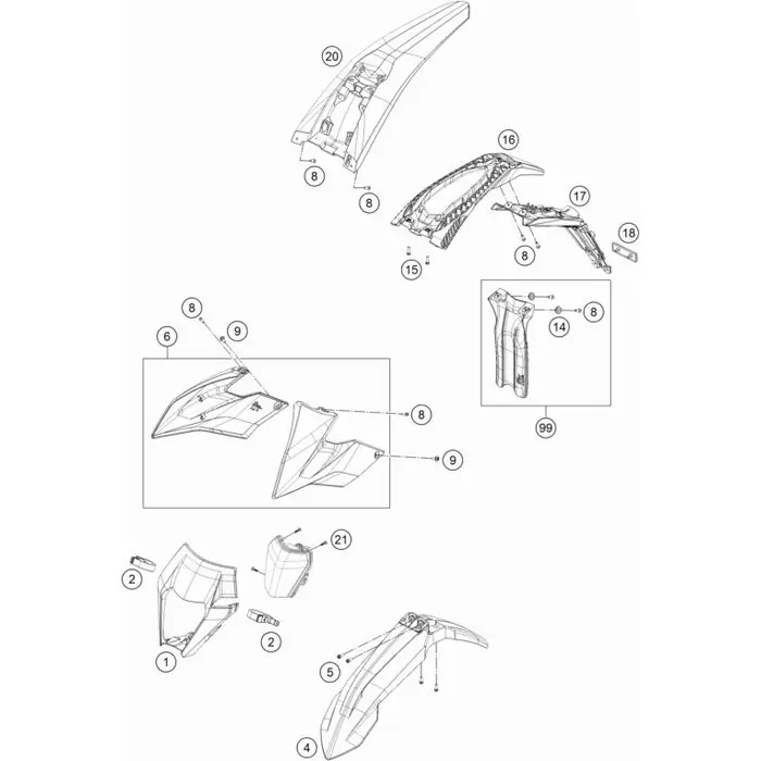 Sonderaktion Spoiler Kit Freeride E 18