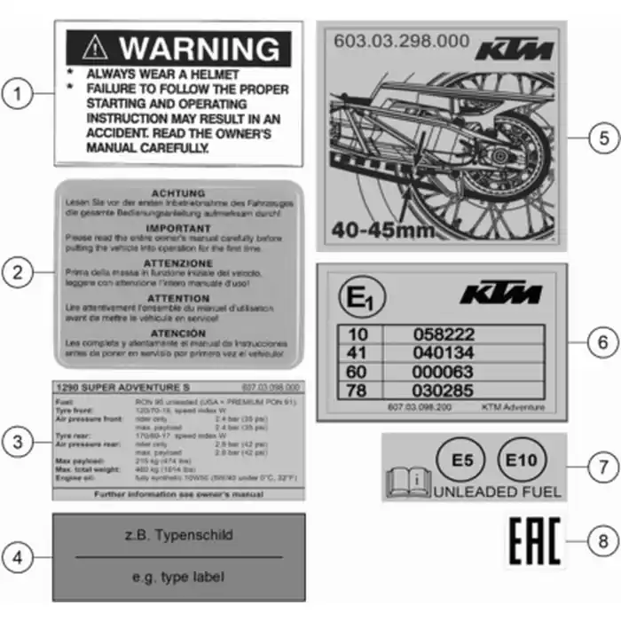 Bestseller Aufkleber ECE JP
