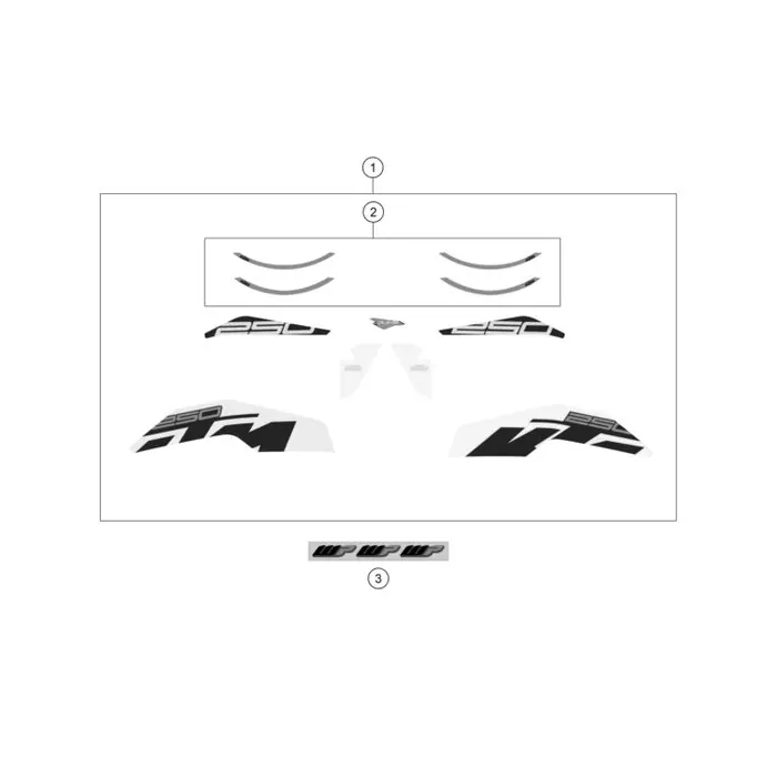 Aufkleber WP Begrenztes Angebot